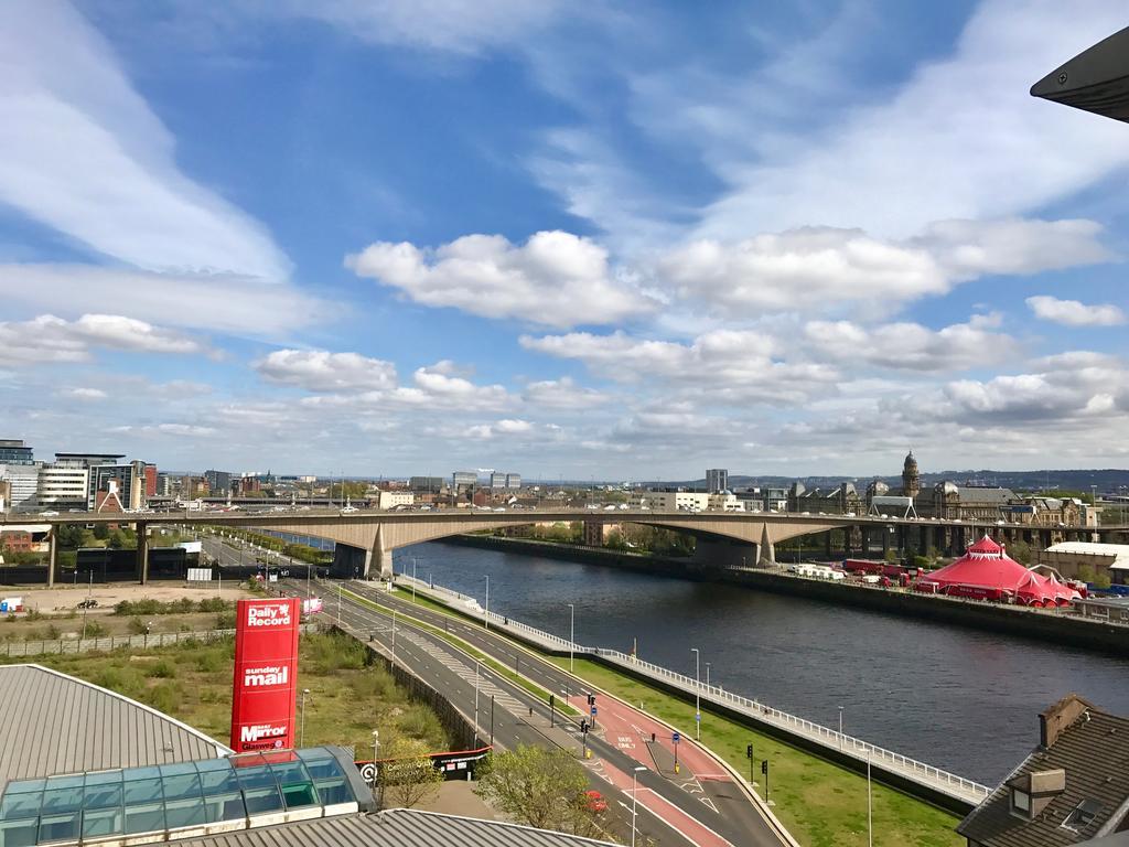 The Heights - River And City View Apartment Glasgow Ngoại thất bức ảnh