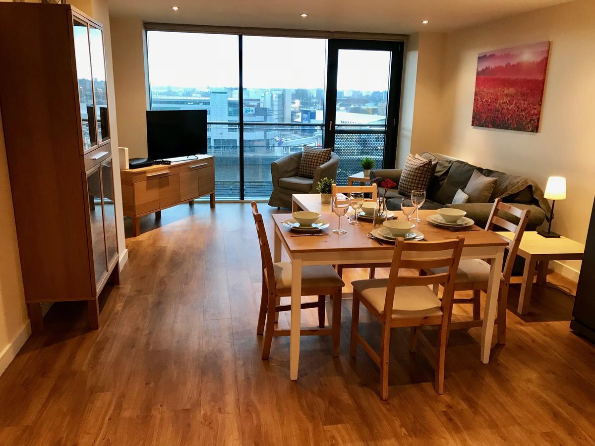 The Heights - River And City View Apartment Glasgow Ngoại thất bức ảnh